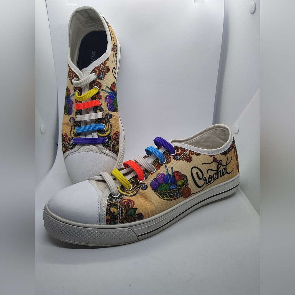 Crochet sneakers